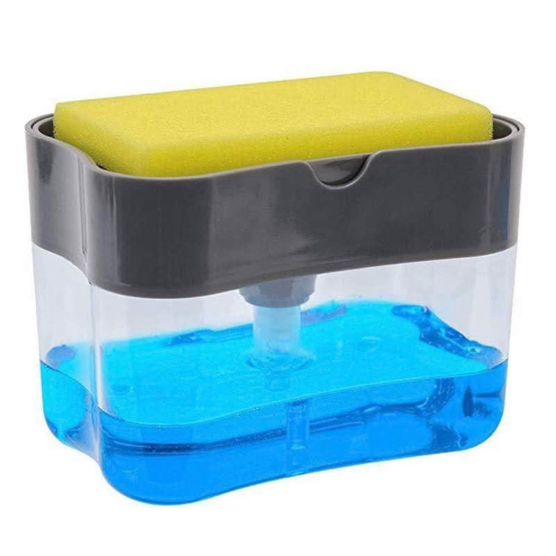 DShoppe_Dishwash/Soap Dispenser/Sponge Box Holder/Bekas Pencuci Pinggan/Soap Pump Liquid/Sponge Holder/Soap Caddy