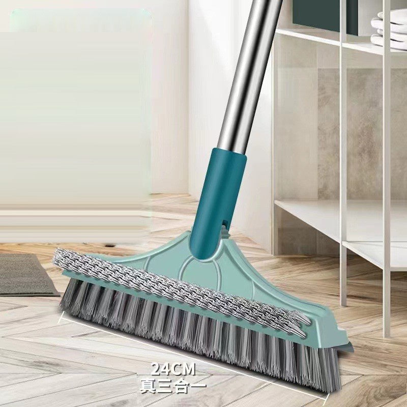 3 in 1 magic Brush Magic Broom Penyapu Lantai Floor Cleaning Brush Gap Scrub Brush Tile Kitchen Bathroom Toilet 刮刷清洁地刷