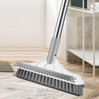 3 in 1 magic Brush Magic Broom Penyapu Lantai Floor Cleaning Brush Gap Scrub Brush Tile Kitchen Bathroom Toilet 刮刷清洁地刷