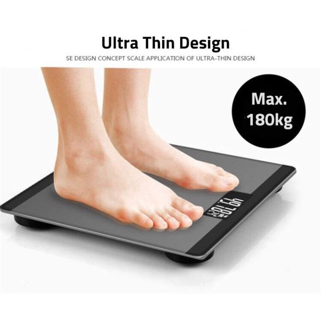 Supscale Digital Body Scale Body Weight Scale Electronic Weighing scale Glass weight measure Penimbang Berat Badan 体重秤